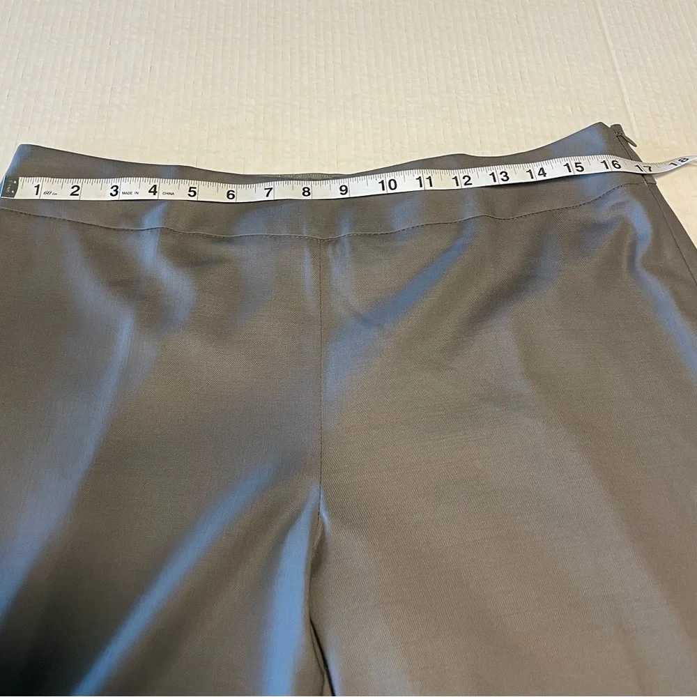 Giorgio Armani Trousers Dress Pants Gray Size 46 Career Business Designer EUC - Picture 13 of 14